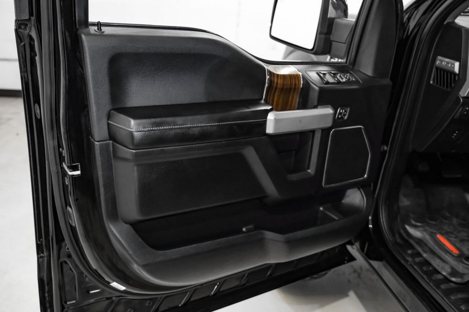 2017 Shadow Black /Black Ford F-150 Lariat (1FTEW1EG7HF) with an 3.5L V6 engine, Automatic transmission, located at 15300 Midway Rd., Addison, TX, 75001, (972) 702-0011, 32.958321, -96.838074 - Photo#43