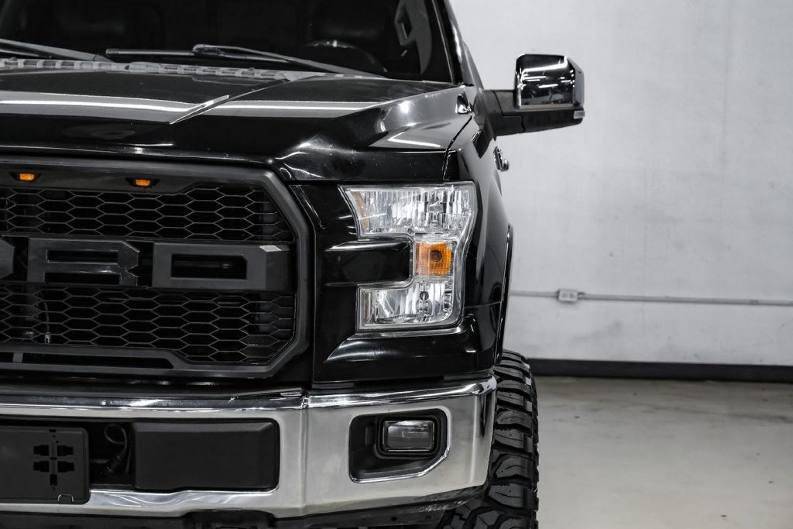2017 Shadow Black /Black Ford F-150 Lariat (1FTEW1EG7HF) with an 3.5L V6 engine, Automatic transmission, located at 15300 Midway Rd., Addison, TX, 75001, (972) 702-0011, 32.958321, -96.838074 - Photo#49