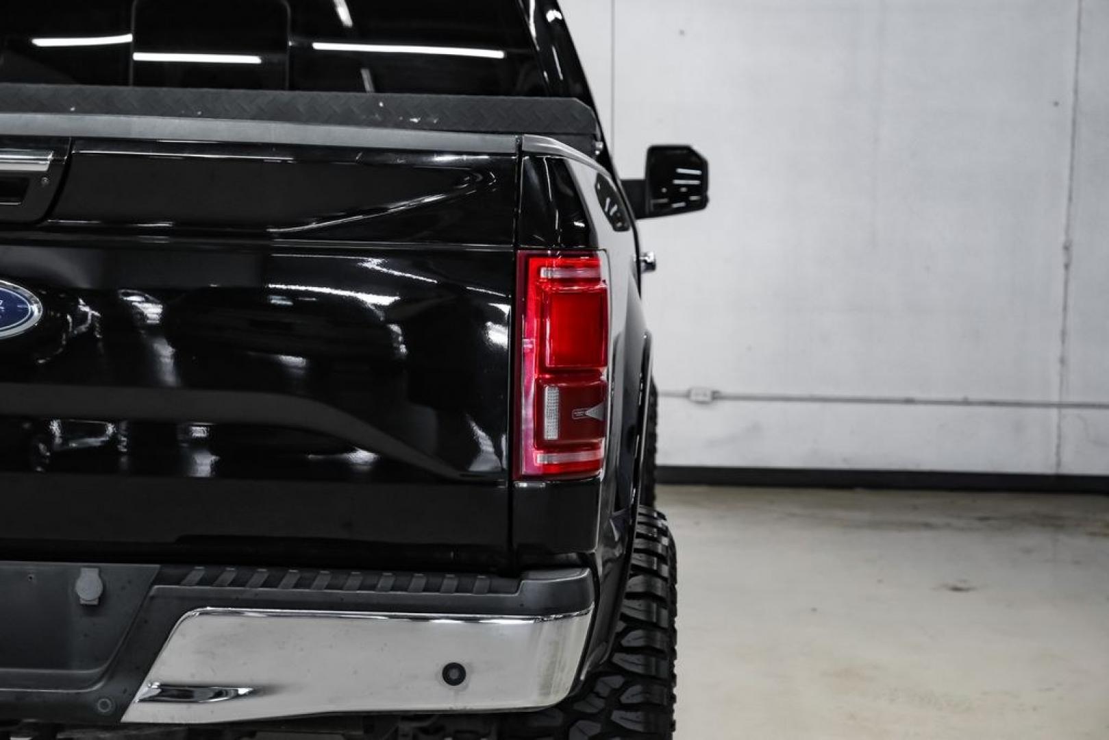 2017 Shadow Black /Black Ford F-150 Lariat (1FTEW1EG7HF) with an 3.5L V6 engine, Automatic transmission, located at 15300 Midway Rd., Addison, TX, 75001, (972) 702-0011, 32.958321, -96.838074 - Photo#50