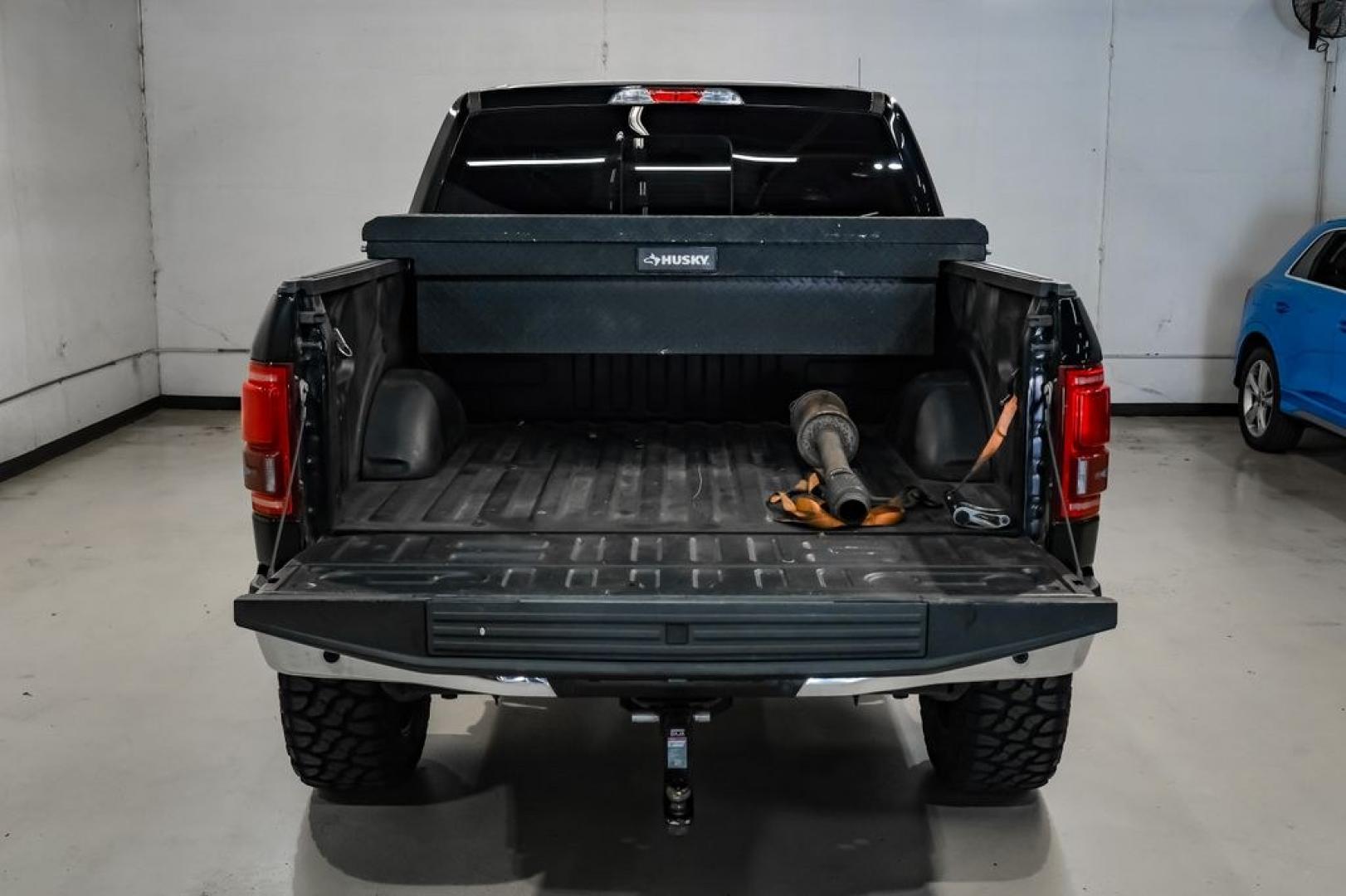 2017 Shadow Black /Black Ford F-150 Lariat (1FTEW1EG7HF) with an 3.5L V6 engine, Automatic transmission, located at 15300 Midway Rd., Addison, TX, 75001, (972) 702-0011, 32.958321, -96.838074 - Photo#54