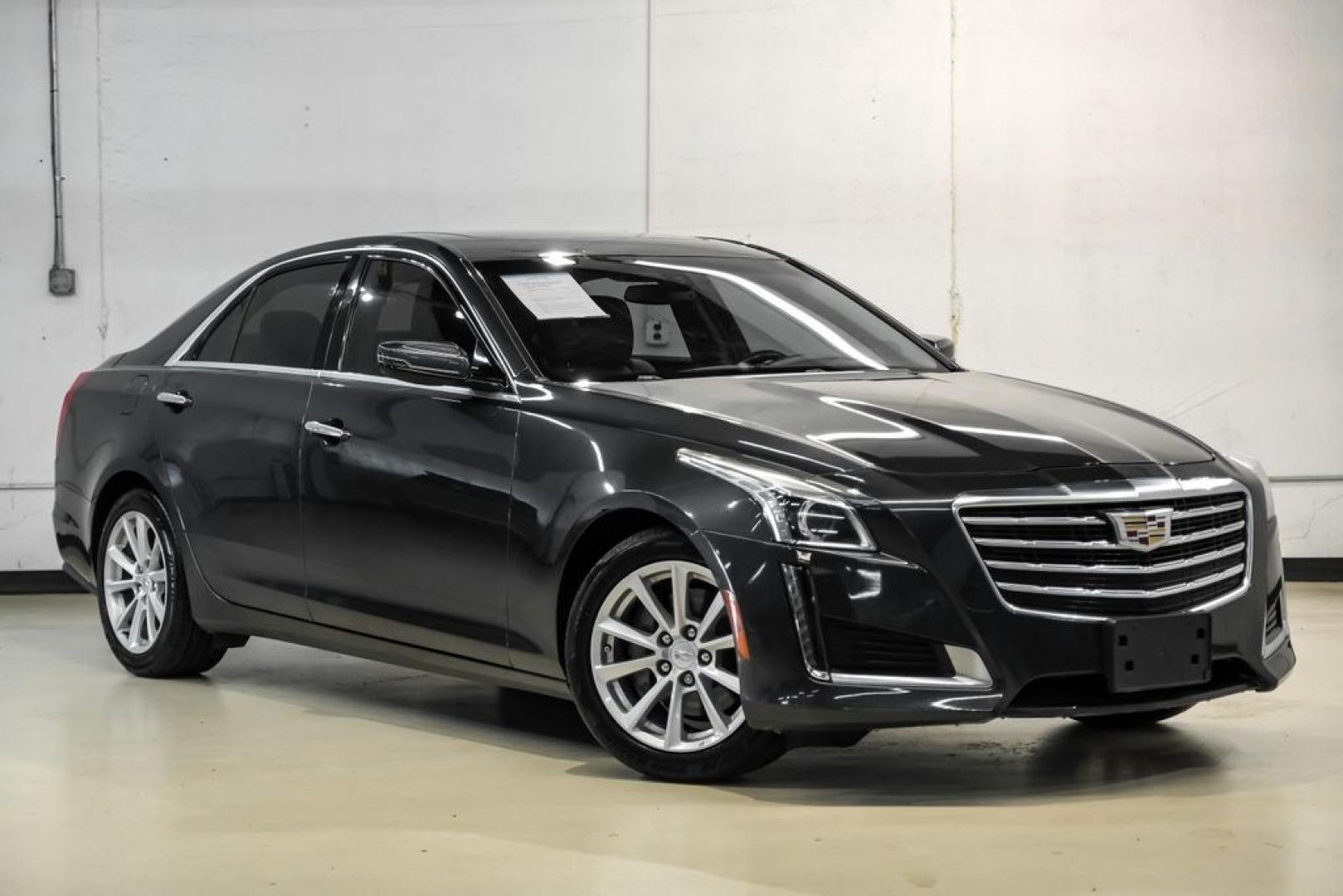2018 Phantom Gray /Light Platinum With Jet Black Accents Cadillac CTS 2.0L Turbo (1G6AP5SX9J0) with an 2.0L Turbo I4 DI DOHC VVT engine, Automatic transmission, located at 15300 Midway Rd., Addison, TX, 75001, (972) 702-0011, 32.958321, -96.838074 - Photo#7