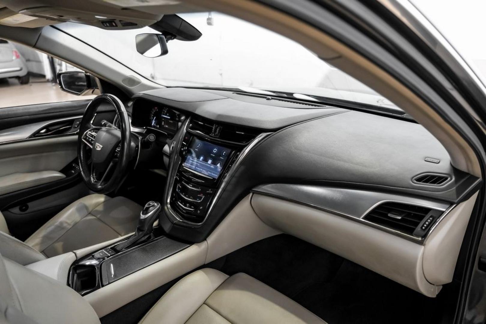 2018 Phantom Gray /Light Platinum With Jet Black Accents Cadillac CTS 2.0L Turbo (1G6AP5SX9J0) with an 2.0L Turbo I4 DI DOHC VVT engine, Automatic transmission, located at 15300 Midway Rd., Addison, TX, 75001, (972) 702-0011, 32.958321, -96.838074 - Photo#15