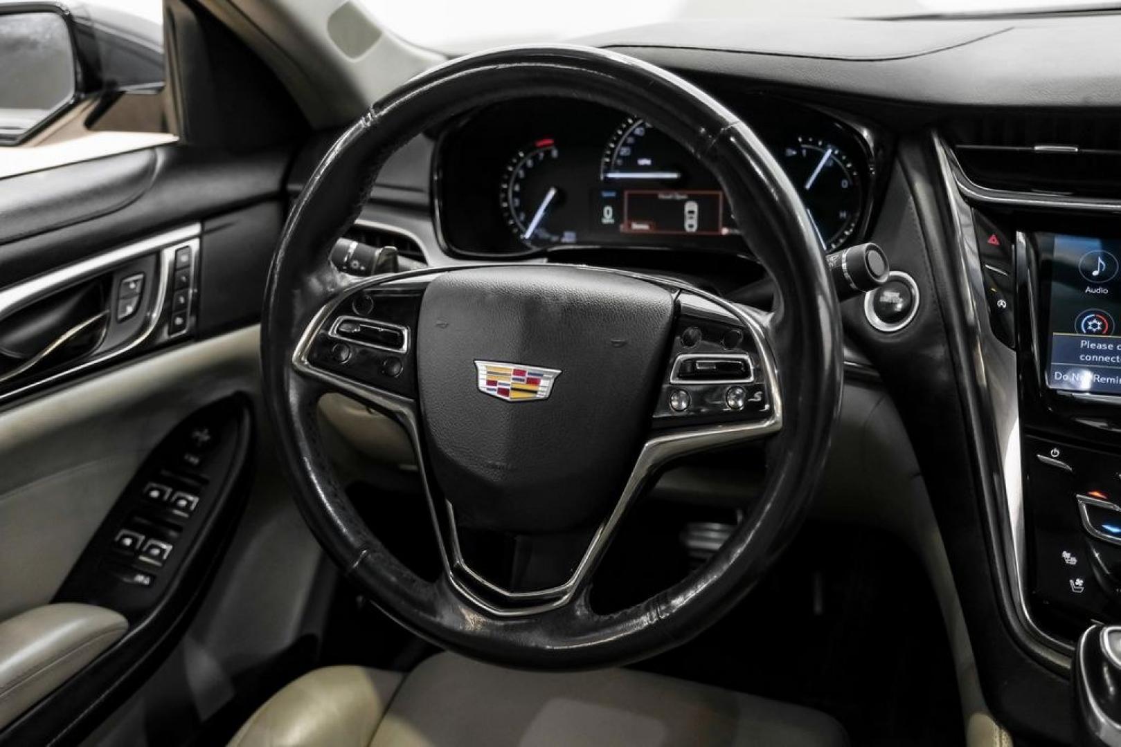 2018 Phantom Gray /Light Platinum With Jet Black Accents Cadillac CTS 2.0L Turbo (1G6AP5SX9J0) with an 2.0L Turbo I4 DI DOHC VVT engine, Automatic transmission, located at 15300 Midway Rd., Addison, TX, 75001, (972) 702-0011, 32.958321, -96.838074 - Photo#17