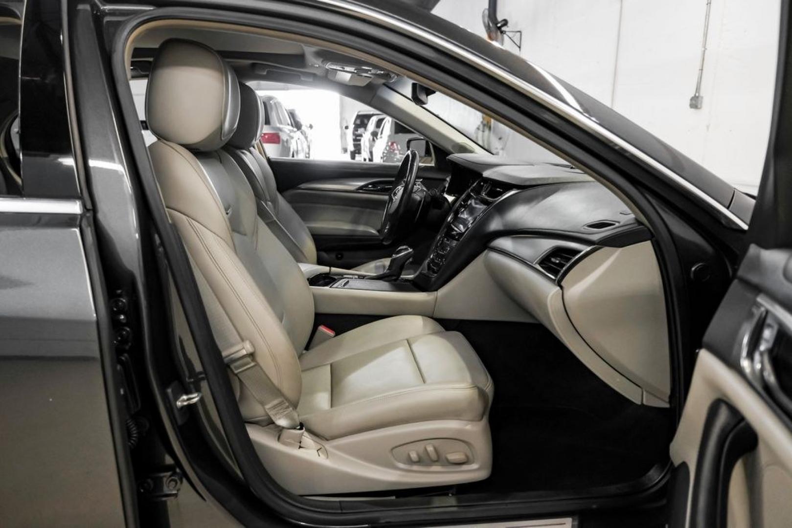 2018 Phantom Gray /Light Platinum With Jet Black Accents Cadillac CTS 2.0L Turbo (1G6AP5SX9J0) with an 2.0L Turbo I4 DI DOHC VVT engine, Automatic transmission, located at 15300 Midway Rd., Addison, TX, 75001, (972) 702-0011, 32.958321, -96.838074 - Photo#30