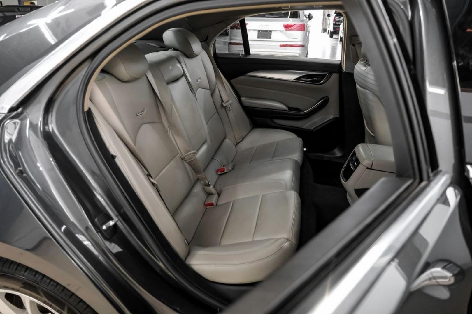 2018 Phantom Gray /Light Platinum With Jet Black Accents Cadillac CTS 2.0L Turbo (1G6AP5SX9J0) with an 2.0L Turbo I4 DI DOHC VVT engine, Automatic transmission, located at 15300 Midway Rd., Addison, TX, 75001, (972) 702-0011, 32.958321, -96.838074 - Photo#32