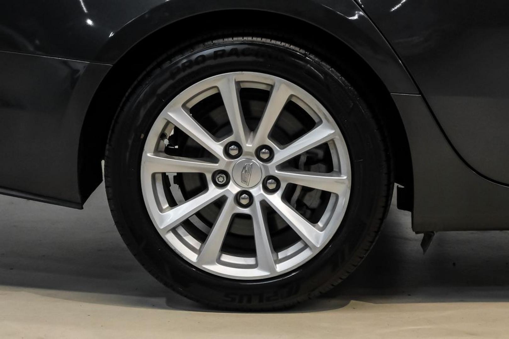 2018 Phantom Gray /Light Platinum With Jet Black Accents Cadillac CTS 2.0L Turbo (1G6AP5SX9J0) with an 2.0L Turbo I4 DI DOHC VVT engine, Automatic transmission, located at 15300 Midway Rd., Addison, TX, 75001, (972) 702-0011, 32.958321, -96.838074 - Photo#48