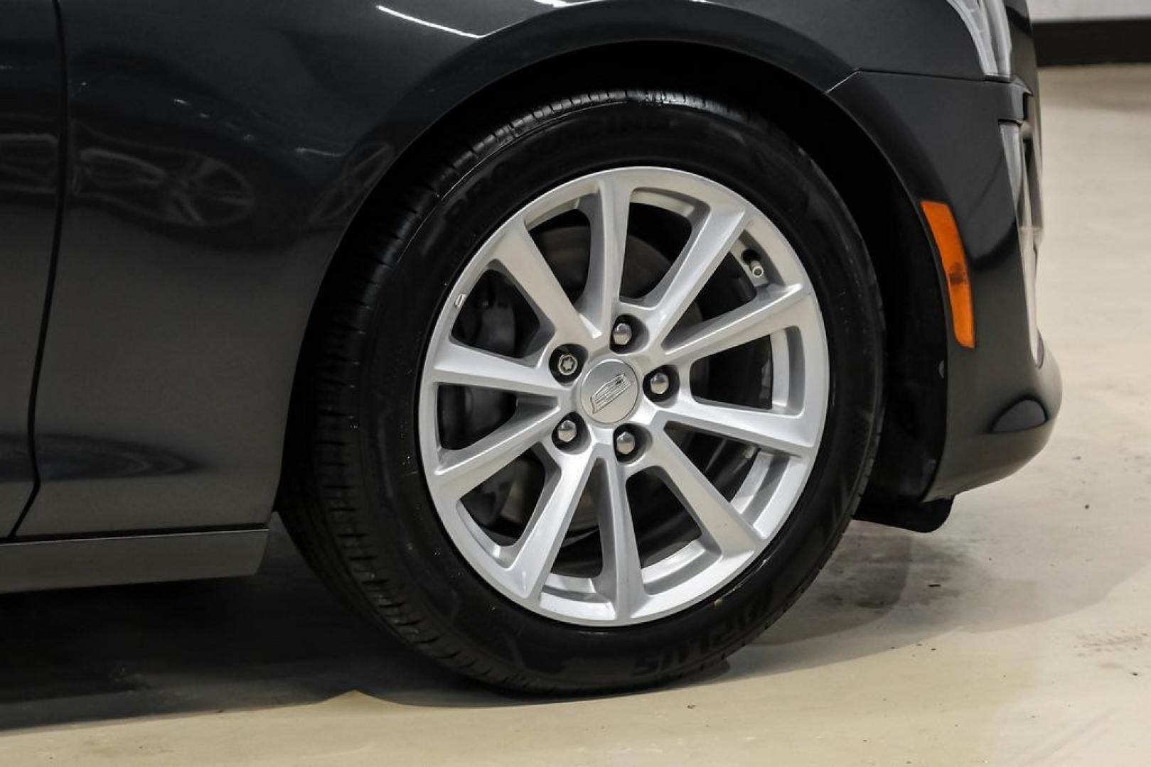 2018 Phantom Gray /Light Platinum With Jet Black Accents Cadillac CTS 2.0L Turbo (1G6AP5SX9J0) with an 2.0L Turbo I4 DI DOHC VVT engine, Automatic transmission, located at 15300 Midway Rd., Addison, TX, 75001, (972) 702-0011, 32.958321, -96.838074 - Photo#49