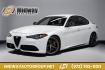 2019 White /Black Alfa Romeo Giulia Ti Sport Carbon (ZARFAMBN9K7) with an I4 engine, Automatic transmission, located at 15300 Midway Rd., Addison, TX, 75001, (972) 702-0011, 32.958321, -96.838074 - Photo#0
