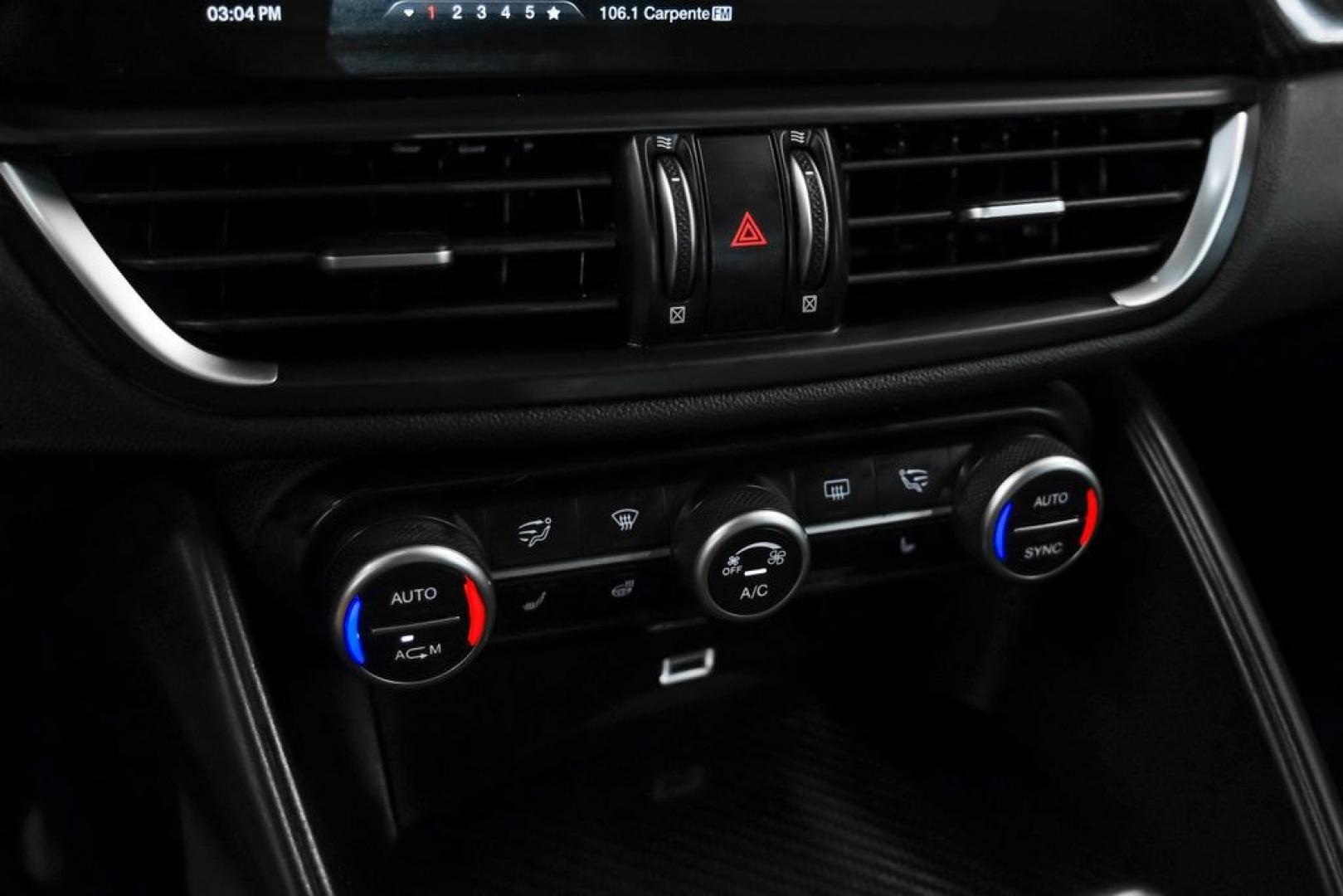 2019 White /Black Alfa Romeo Giulia Ti Sport Carbon (ZARFAMBN9K7) with an I4 engine, Automatic transmission, located at 15300 Midway Rd., Addison, TX, 75001, (972) 702-0011, 32.958321, -96.838074 - Photo#28