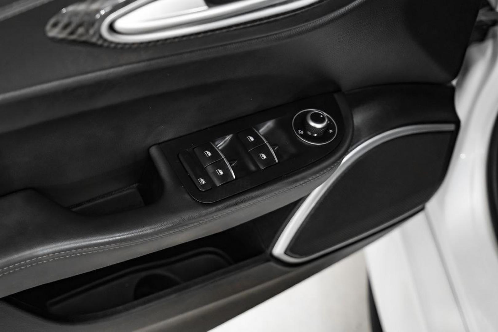 2019 White /Black Alfa Romeo Giulia Ti Sport Carbon (ZARFAMBN9K7) with an I4 engine, Automatic transmission, located at 15300 Midway Rd., Addison, TX, 75001, (972) 702-0011, 32.958321, -96.838074 - Photo#42