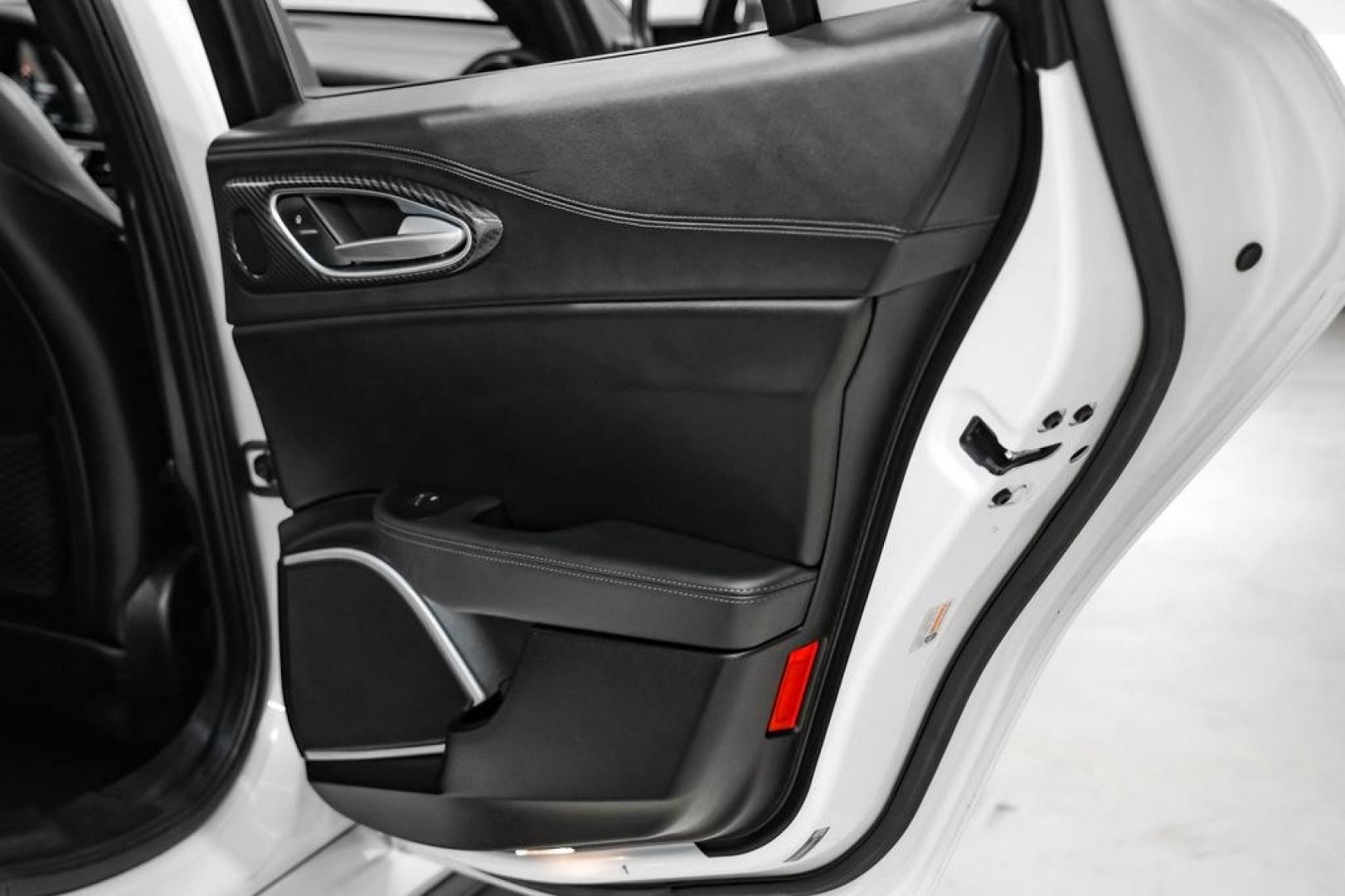2019 White /Black Alfa Romeo Giulia Ti Sport Carbon (ZARFAMBN9K7) with an I4 engine, Automatic transmission, located at 15300 Midway Rd., Addison, TX, 75001, (972) 702-0011, 32.958321, -96.838074 - Photo#45