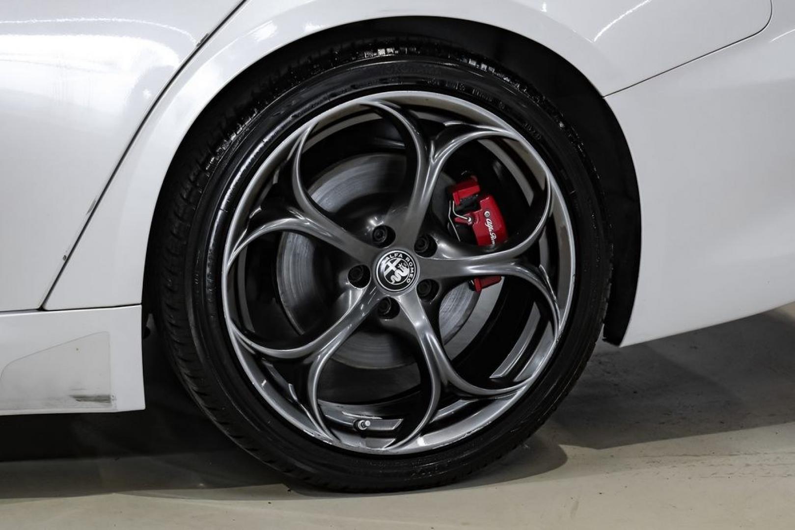 2019 White /Black Alfa Romeo Giulia Ti Sport Carbon (ZARFAMBN9K7) with an I4 engine, Automatic transmission, located at 15300 Midway Rd., Addison, TX, 75001, (972) 702-0011, 32.958321, -96.838074 - Photo#57