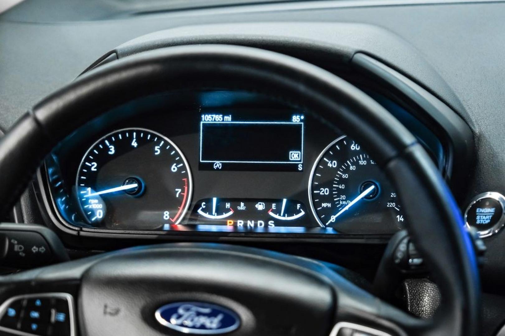 2020 White Platinum Clearcoat Metallic /Black Ford EcoSport SE (MAJ6S3GL3LC) with an 2.0L I4 Ti-VCT GDI engine, Automatic transmission, located at 15300 Midway Rd., Addison, TX, 75001, (972) 702-0011, 32.958321, -96.838074 - Photo#23