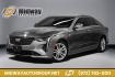2020 Steel Metallic /Jet Black With Jet Black Accents Cadillac CT4 Luxury (1G6DA5RK5L0) with an 2.0L Turbocharged engine, Automatic transmission, located at 15300 Midway Rd., Addison, TX, 75001, (972) 702-0011, 32.958321, -96.838074 - Photo#0