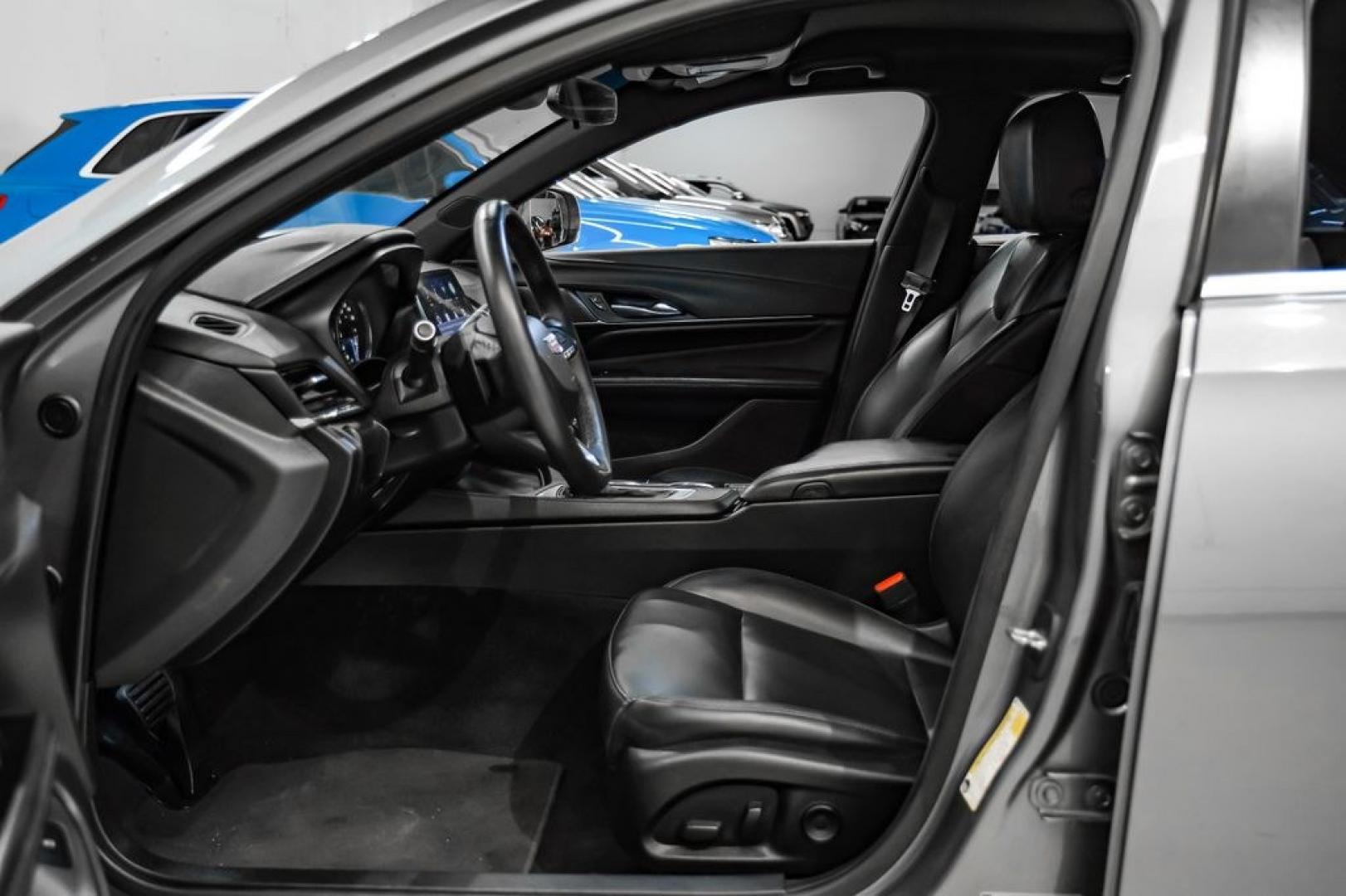 2020 Steel Metallic /Jet Black With Jet Black Accents Cadillac CT4 Luxury (1G6DA5RK5L0) with an 2.0L Turbocharged engine, Automatic transmission, located at 15300 Midway Rd., Addison, TX, 75001, (972) 702-0011, 32.958321, -96.838074 - Photo#3