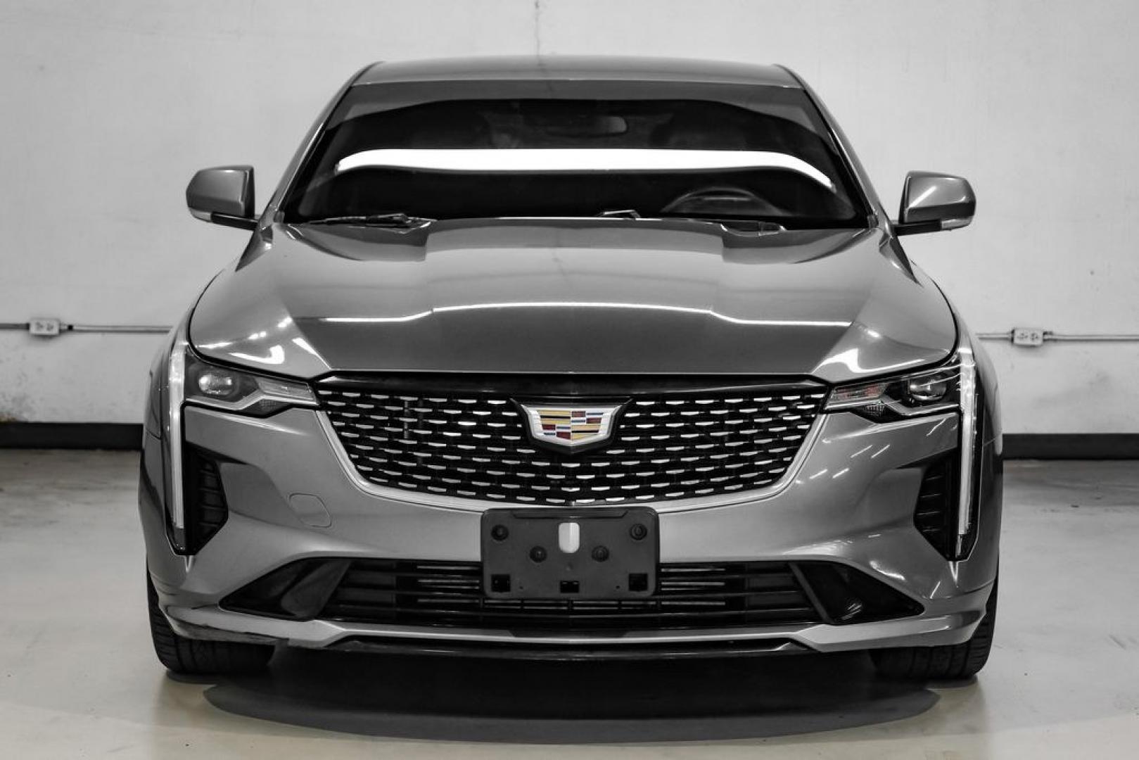 2020 Steel Metallic /Jet Black With Jet Black Accents Cadillac CT4 Luxury (1G6DA5RK5L0) with an 2.0L Turbocharged engine, Automatic transmission, located at 15300 Midway Rd., Addison, TX, 75001, (972) 702-0011, 32.958321, -96.838074 - Photo#6