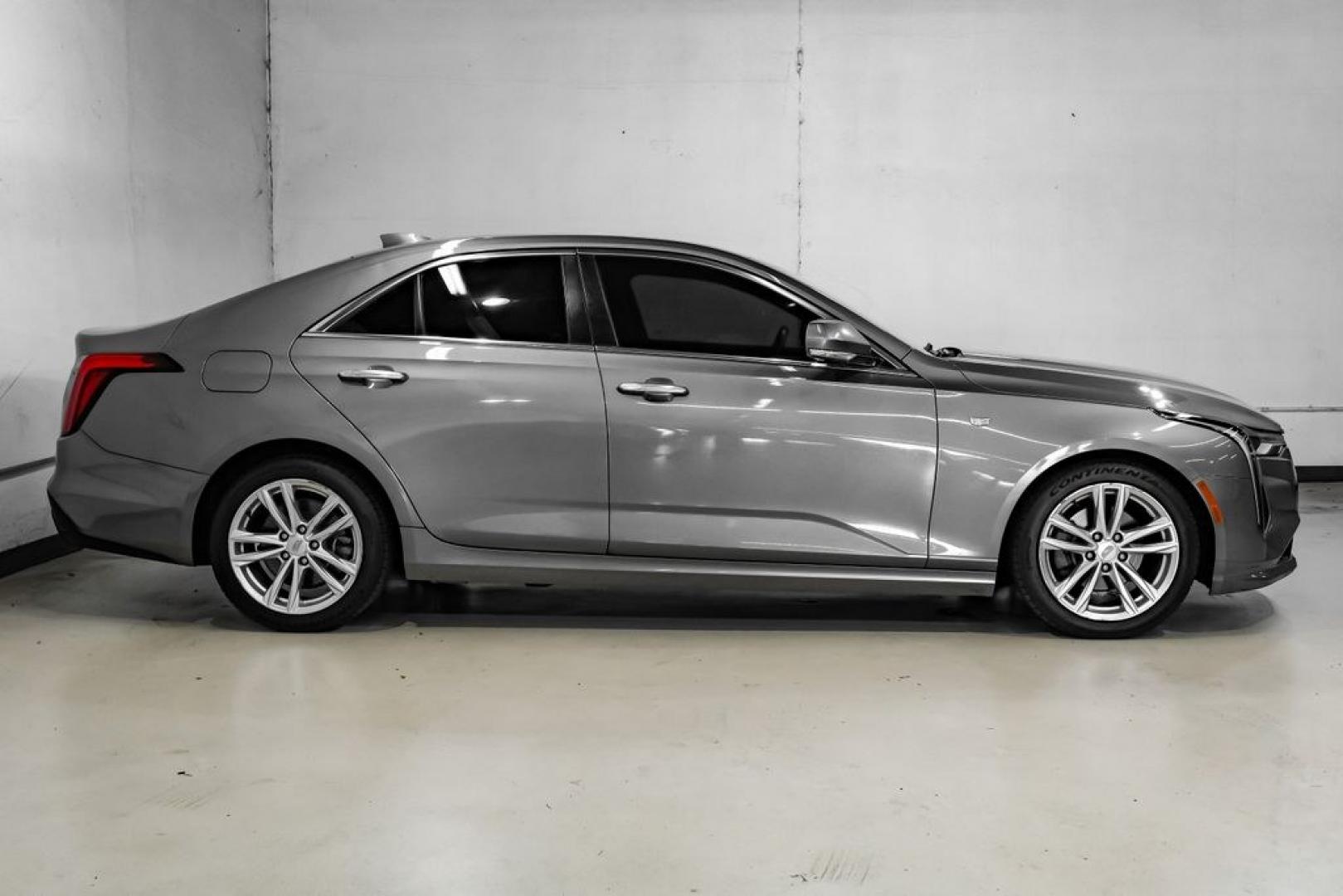 2020 Steel Metallic /Jet Black With Jet Black Accents Cadillac CT4 Luxury (1G6DA5RK5L0) with an 2.0L Turbocharged engine, Automatic transmission, located at 15300 Midway Rd., Addison, TX, 75001, (972) 702-0011, 32.958321, -96.838074 - Photo#8
