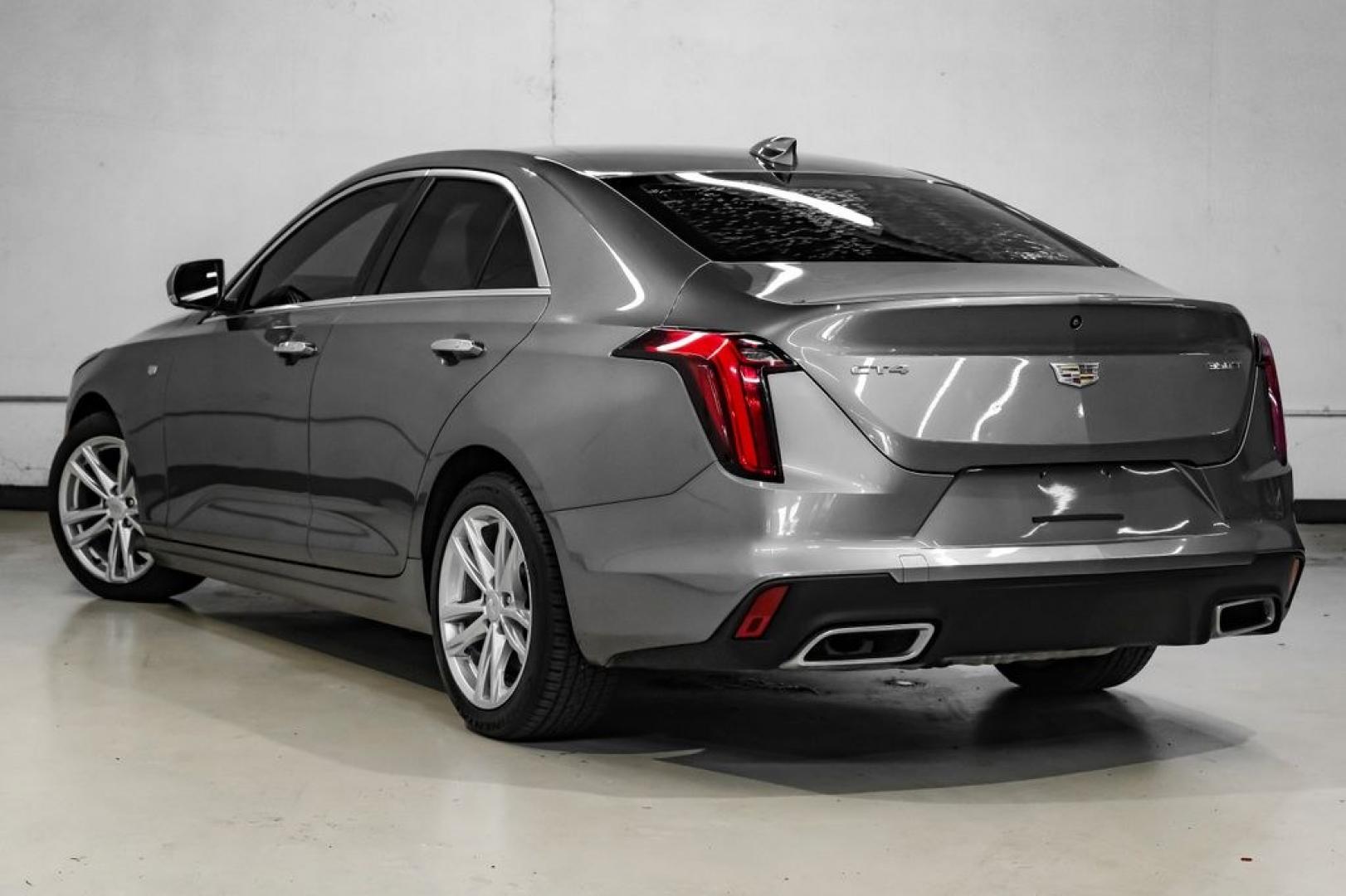 2020 Steel Metallic /Jet Black With Jet Black Accents Cadillac CT4 Luxury (1G6DA5RK5L0) with an 2.0L Turbocharged engine, Automatic transmission, located at 15300 Midway Rd., Addison, TX, 75001, (972) 702-0011, 32.958321, -96.838074 - Photo#11