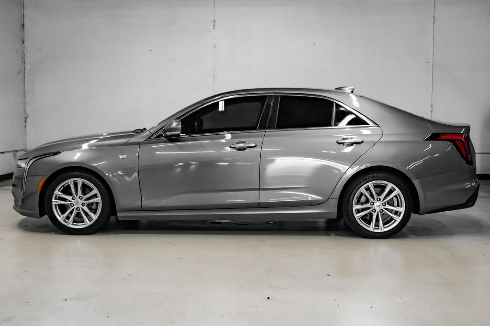 2020 Steel Metallic /Jet Black With Jet Black Accents Cadillac CT4 Luxury (1G6DA5RK5L0) with an 2.0L Turbocharged engine, Automatic transmission, located at 15300 Midway Rd., Addison, TX, 75001, (972) 702-0011, 32.958321, -96.838074 - Photo#14