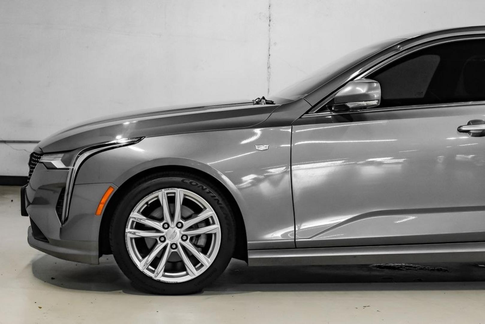 2020 Steel Metallic /Jet Black With Jet Black Accents Cadillac CT4 Luxury (1G6DA5RK5L0) with an 2.0L Turbocharged engine, Automatic transmission, located at 15300 Midway Rd., Addison, TX, 75001, (972) 702-0011, 32.958321, -96.838074 - Photo#15