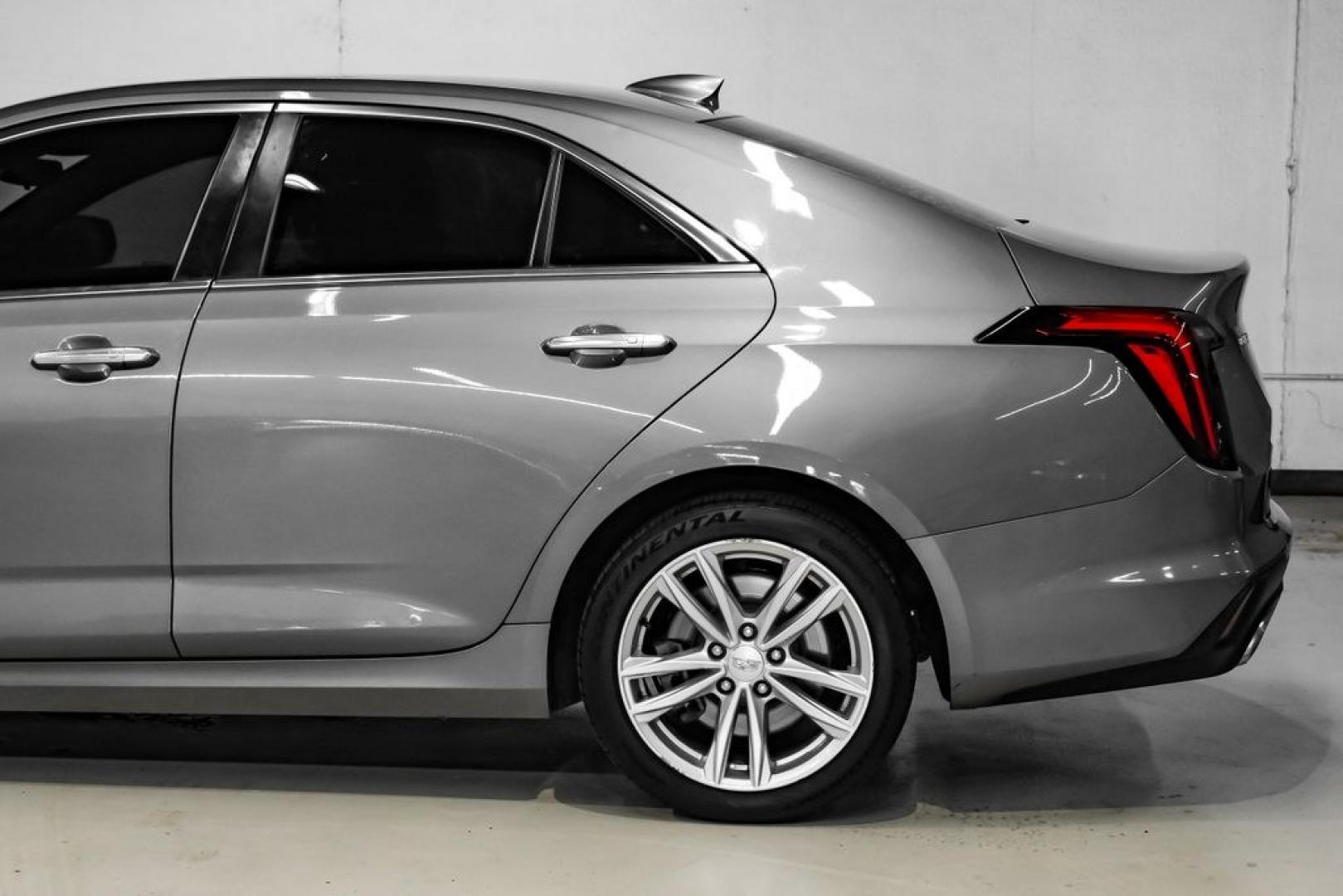2020 Steel Metallic /Jet Black With Jet Black Accents Cadillac CT4 Luxury (1G6DA5RK5L0) with an 2.0L Turbocharged engine, Automatic transmission, located at 15300 Midway Rd., Addison, TX, 75001, (972) 702-0011, 32.958321, -96.838074 - Photo#16