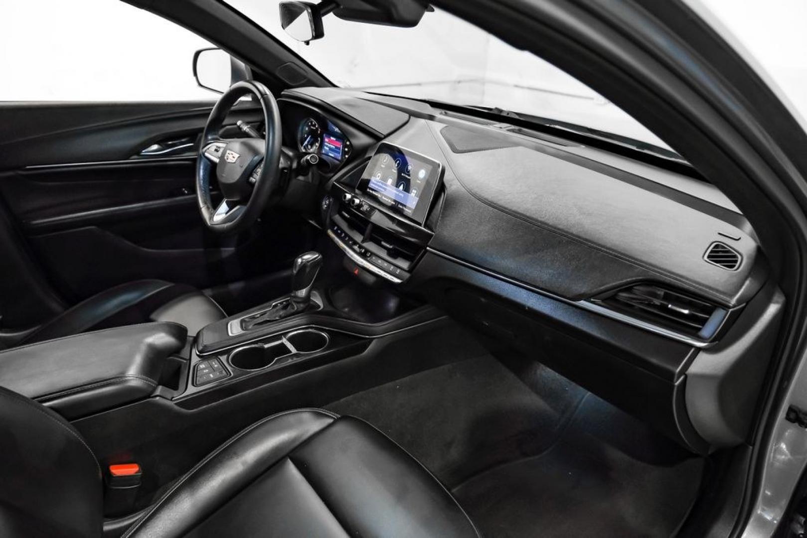 2020 Steel Metallic /Jet Black With Jet Black Accents Cadillac CT4 Luxury (1G6DA5RK5L0) with an 2.0L Turbocharged engine, Automatic transmission, located at 15300 Midway Rd., Addison, TX, 75001, (972) 702-0011, 32.958321, -96.838074 - Photo#17