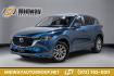 2024 Eternal Blue /Black Mazda CX-5 2.5 S Preferred Package (JM3KFBCL6R0) with an SKYACTIV-G 2.5L 4-Cylinder DOHC 16V engine, Automatic transmission, located at 15300 Midway Rd., Addison, TX, 75001, (972) 702-0011, 32.958321, -96.838074 - Photo#0