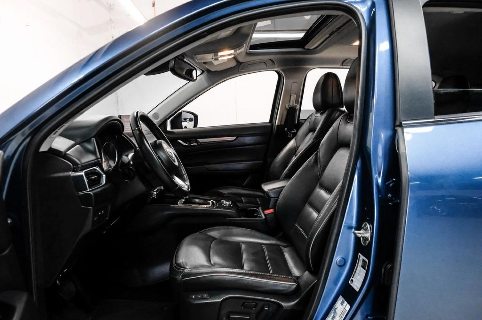 2024 Eternal Blue /Black Mazda CX-5 2.5 S Preferred Package (JM3KFBCL6R0) with an SKYACTIV-G 2.5L 4-Cylinder DOHC 16V engine, Automatic transmission, located at 15300 Midway Rd., Addison, TX, 75001, (972) 702-0011, 32.958321, -96.838074 - Photo#3