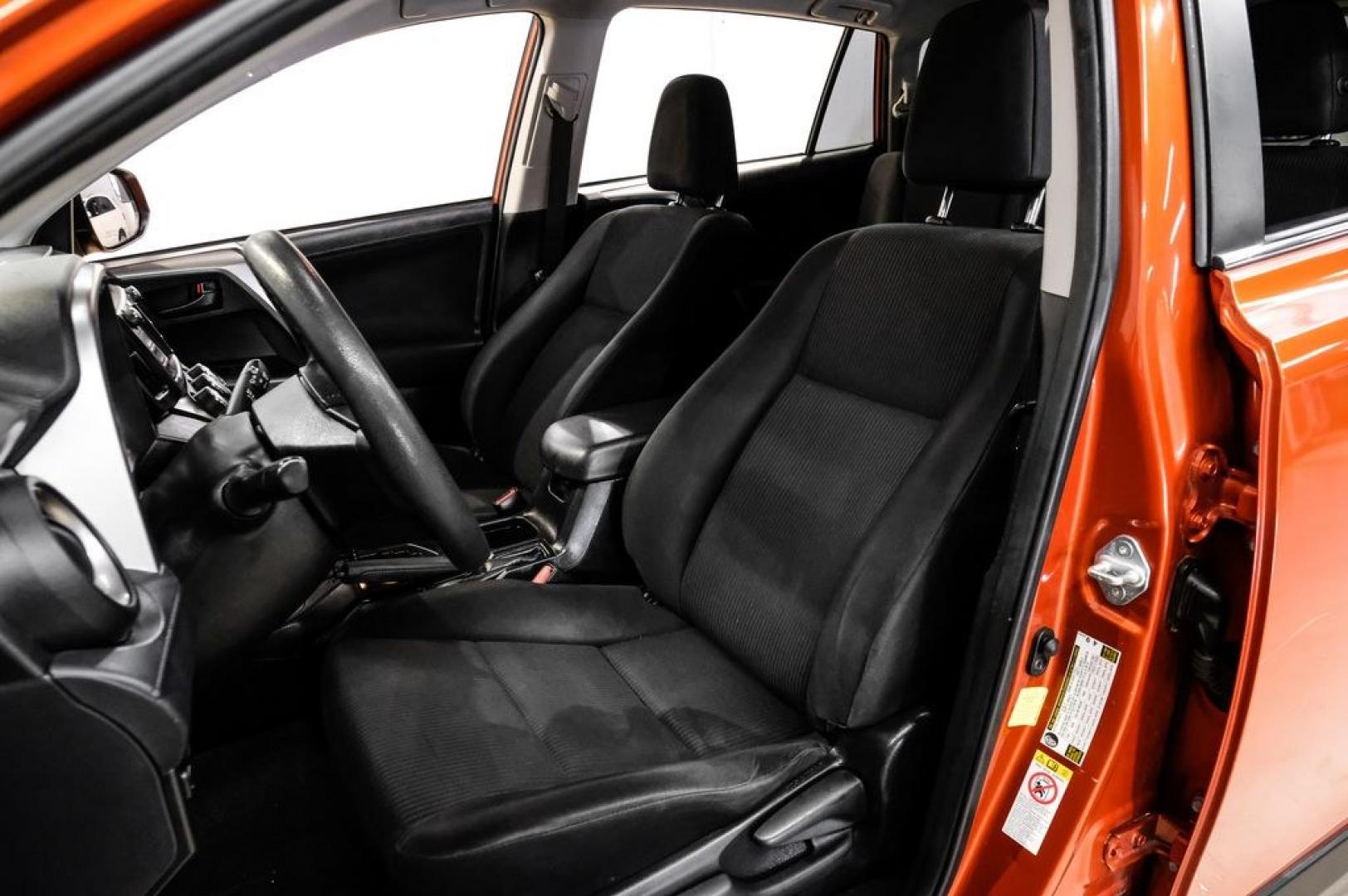 2016 Hot Lava /Black Toyota RAV4 LE (JTMZFREV3GJ) with an 2.5L 4-Cylinder DOHC Dual VVT-i engine, Automatic transmission, located at 15300 Midway Rd., Addison, TX, 75001, (972) 702-0011, 32.958321, -96.838074 - Photo#35