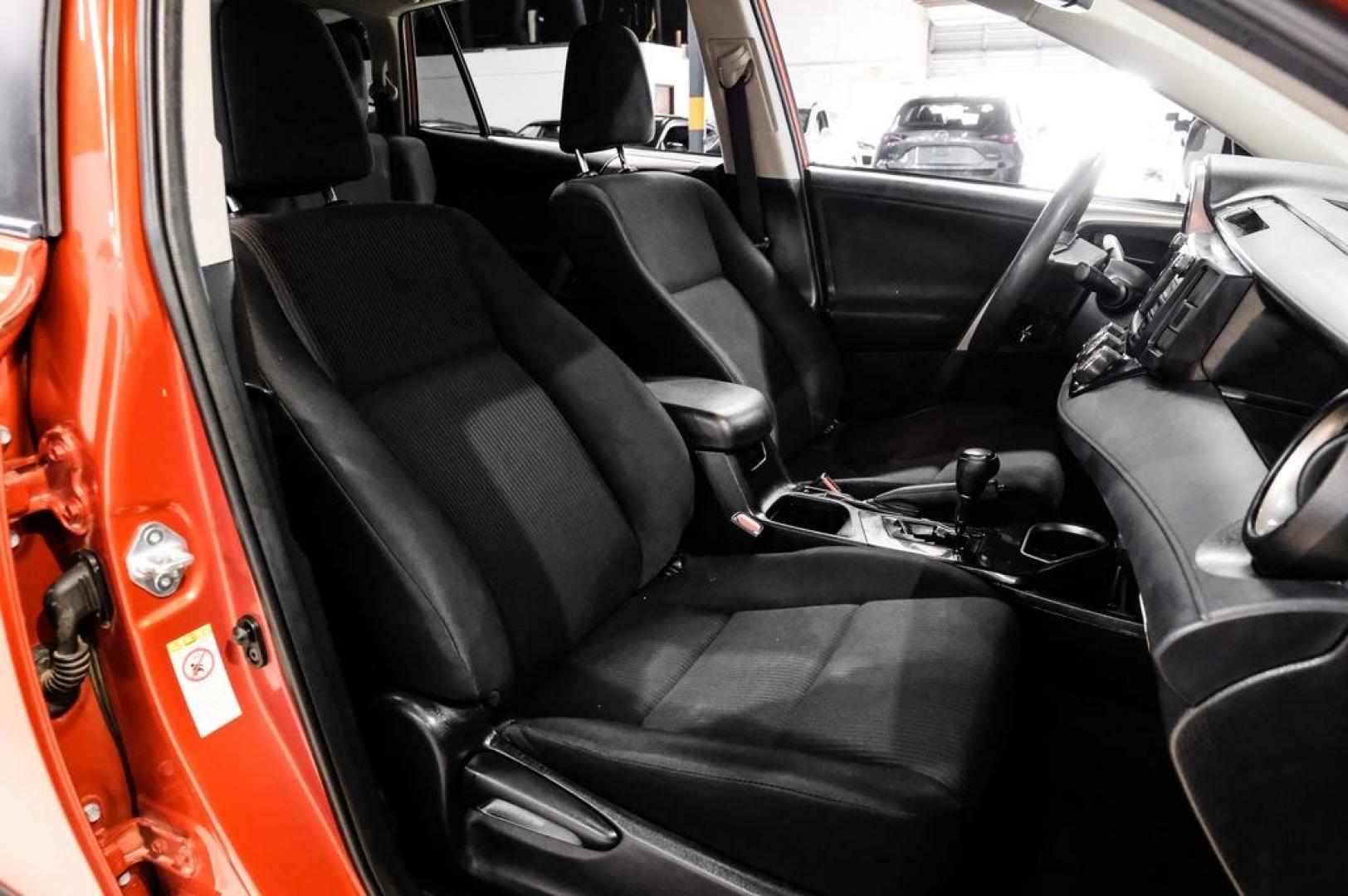 2016 Hot Lava /Black Toyota RAV4 LE (JTMZFREV3GJ) with an 2.5L 4-Cylinder DOHC Dual VVT-i engine, Automatic transmission, located at 15300 Midway Rd., Addison, TX, 75001, (972) 702-0011, 32.958321, -96.838074 - Photo#37