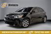2023 Aurora Black /Gray Kia Rio S (3KPA25AD9PE) with an 1.6L 4-Cylinder engine, CVT transmission, located at 15300 Midway Rd., Addison, TX, 75001, (972) 702-0011, 32.958321, -96.838074- Photo#0