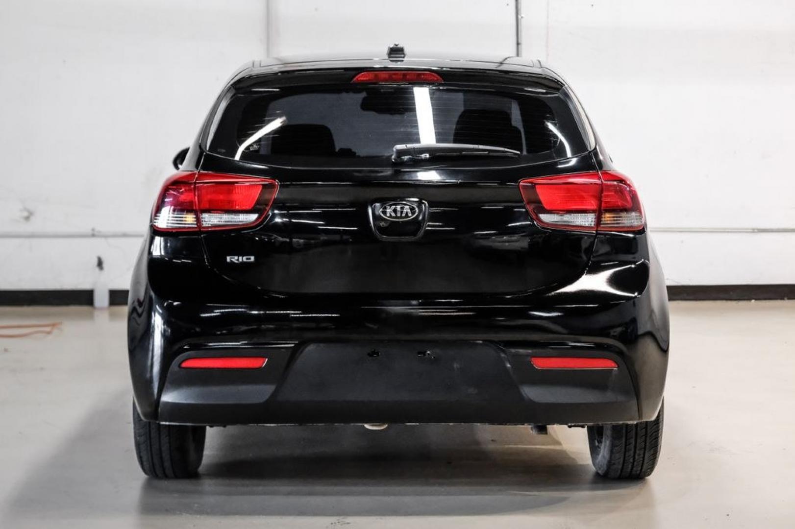 2023 Aurora Black /Gray Kia Rio S (3KPA25AD9PE) with an 1.6L 4-Cylinder engine, CVT transmission, located at 15300 Midway Rd., Addison, TX, 75001, (972) 702-0011, 32.958321, -96.838074- Photo#8