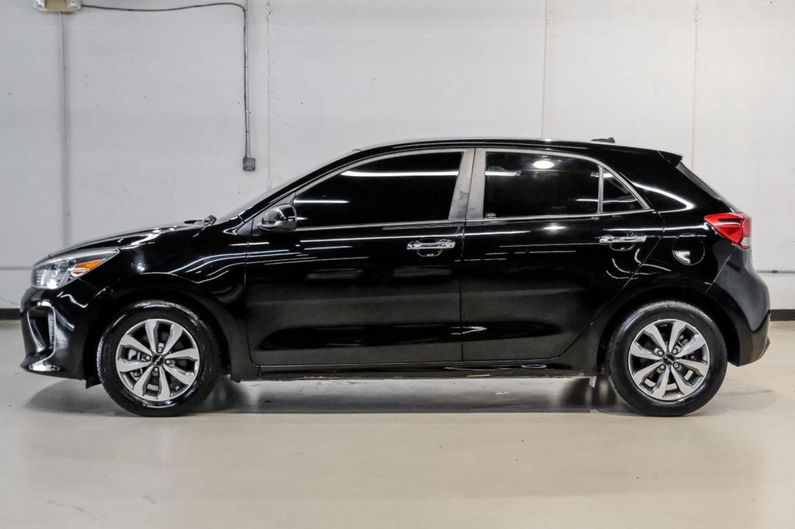 2023 Aurora Black /Gray Kia Rio S (3KPA25AD9PE) with an 1.6L 4-Cylinder engine, CVT transmission, located at 15300 Midway Rd., Addison, TX, 75001, (972) 702-0011, 32.958321, -96.838074- Photo#10