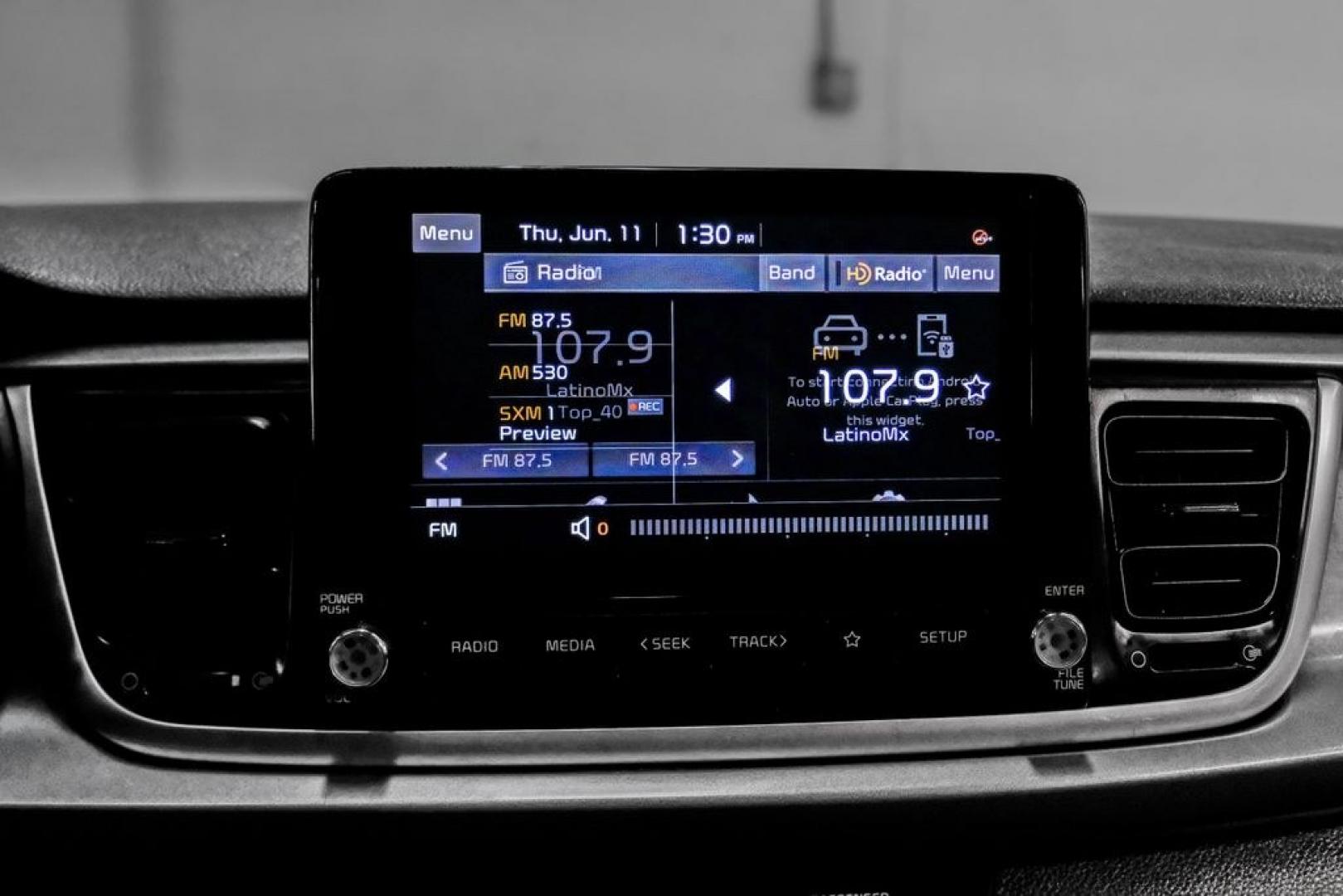 2023 Aurora Black /Gray Kia Rio S (3KPA25AD9PE) with an 1.6L 4-Cylinder engine, CVT transmission, located at 15300 Midway Rd., Addison, TX, 75001, (972) 702-0011, 32.958321, -96.838074- Photo#25