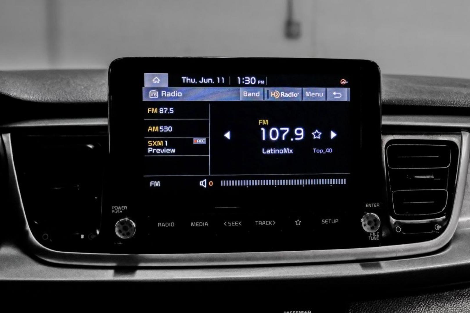 2023 Aurora Black /Gray Kia Rio S (3KPA25AD9PE) with an 1.6L 4-Cylinder engine, CVT transmission, located at 15300 Midway Rd., Addison, TX, 75001, (972) 702-0011, 32.958321, -96.838074- Photo#26