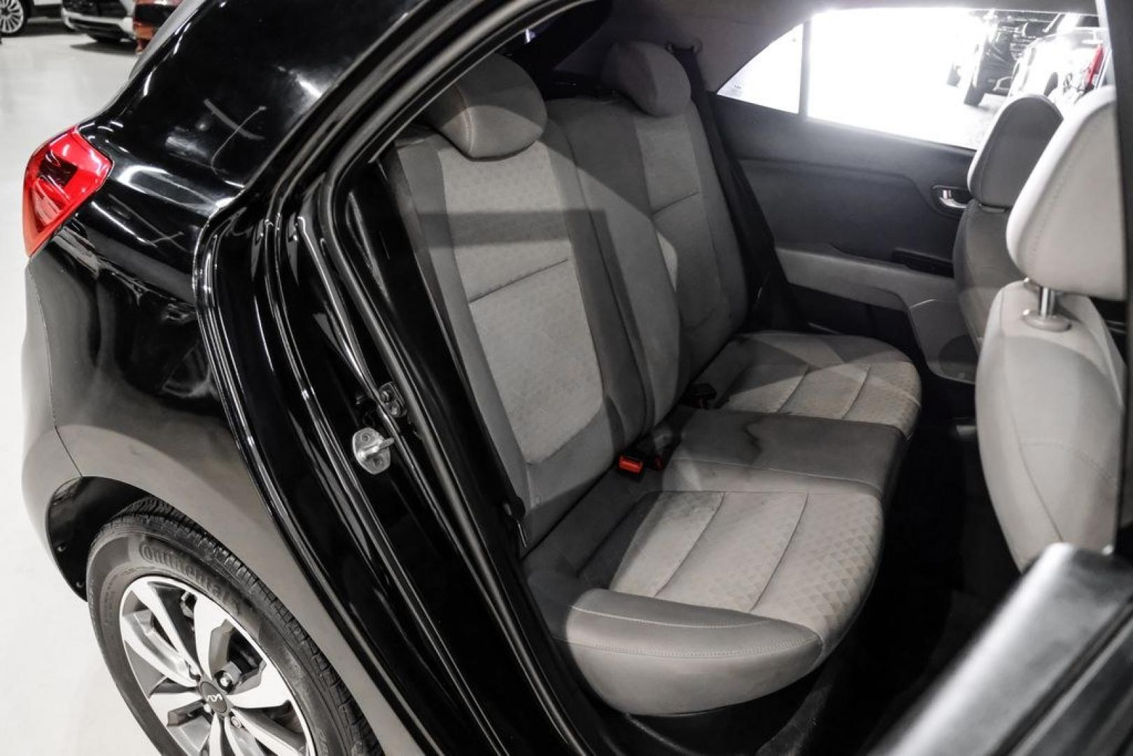 2023 Aurora Black /Gray Kia Rio S (3KPA25AD9PE) with an 1.6L 4-Cylinder engine, CVT transmission, located at 15300 Midway Rd., Addison, TX, 75001, (972) 702-0011, 32.958321, -96.838074- Photo#34