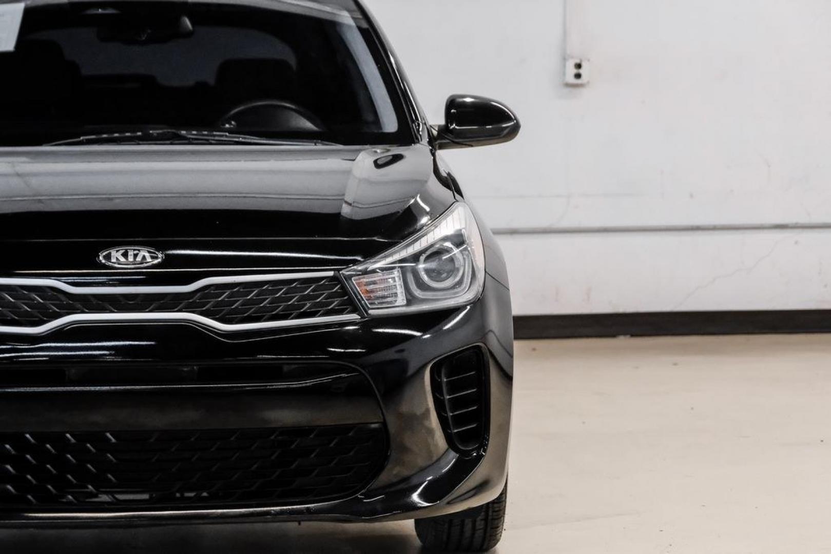 2023 Aurora Black /Gray Kia Rio S (3KPA25AD9PE) with an 1.6L 4-Cylinder engine, CVT transmission, located at 15300 Midway Rd., Addison, TX, 75001, (972) 702-0011, 32.958321, -96.838074- Photo#47