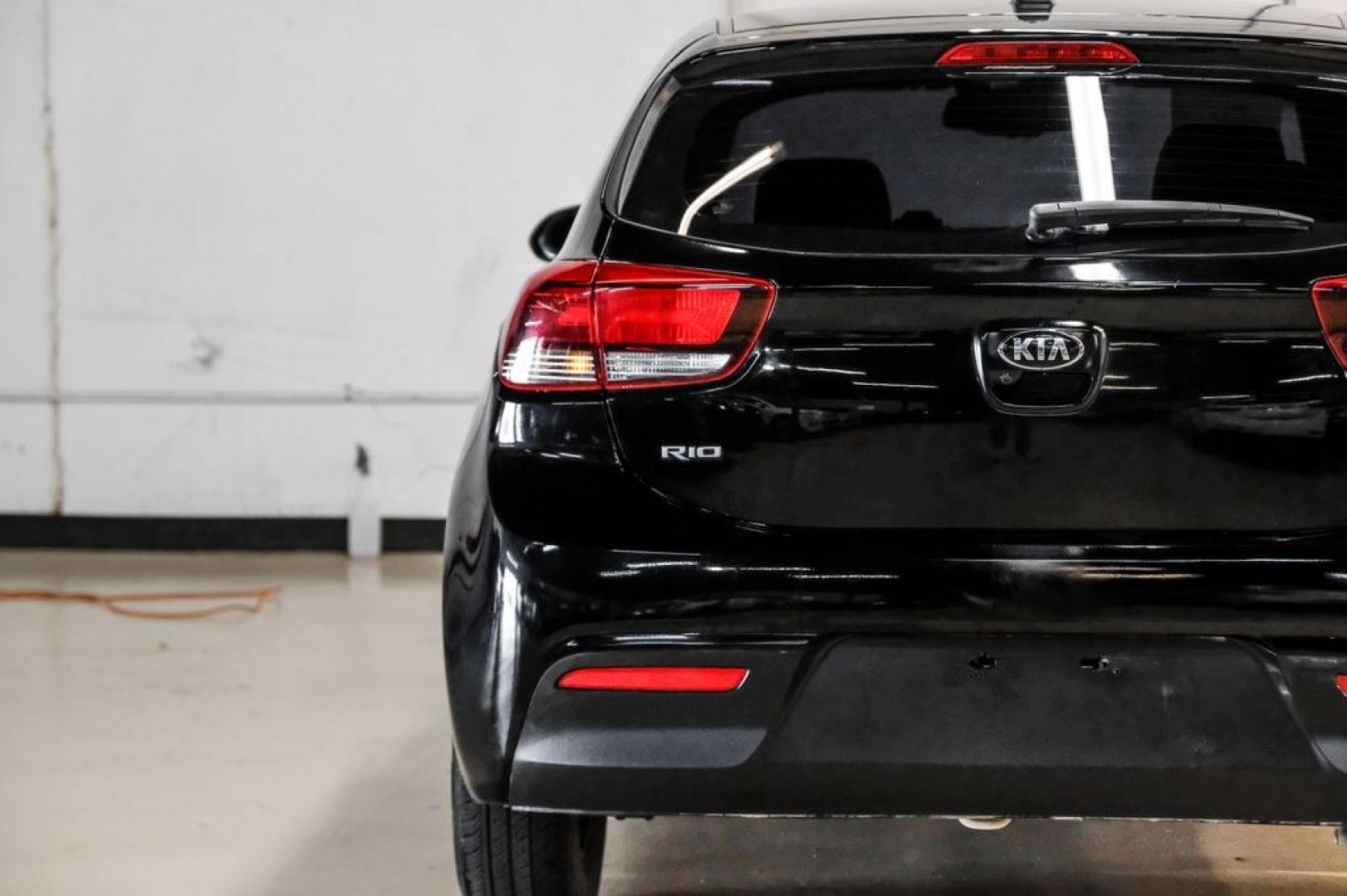 2023 Aurora Black /Gray Kia Rio S (3KPA25AD9PE) with an 1.6L 4-Cylinder engine, CVT transmission, located at 15300 Midway Rd., Addison, TX, 75001, (972) 702-0011, 32.958321, -96.838074- Photo#48