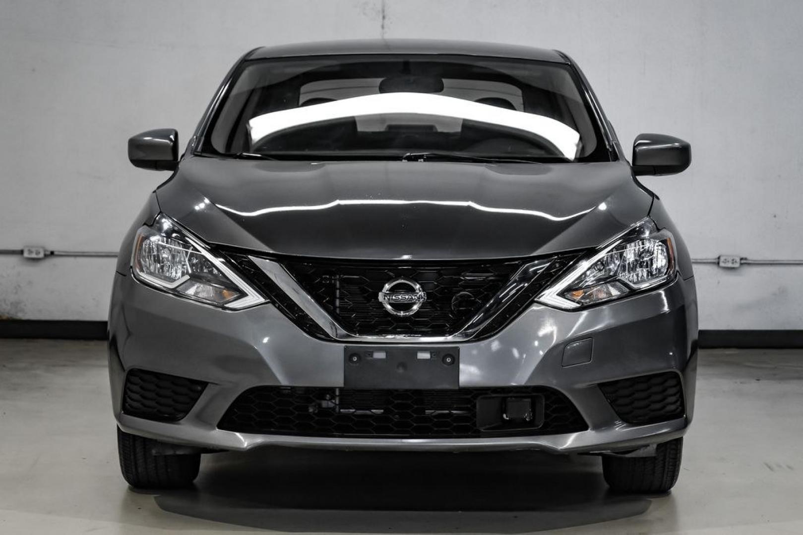 2019 Gun Metallic /Charcoal Nissan Sentra S (3N1AB7AP4KY) with an 1.8L 4-Cylinder DOHC 16V engine, CVT transmission, located at 15300 Midway Rd., Addison, TX, 75001, (972) 702-0011, 32.958321, -96.838074- Photo#5