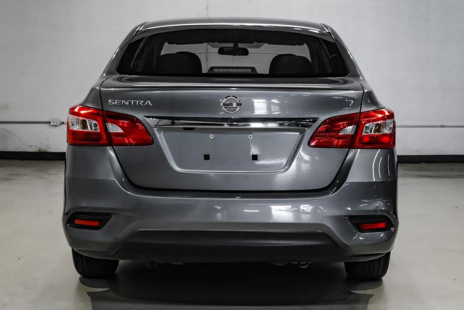 2019 Gun Metallic /Charcoal Nissan Sentra S (3N1AB7AP4KY) with an 1.8L 4-Cylinder DOHC 16V engine, CVT transmission, located at 15300 Midway Rd., Addison, TX, 75001, (972) 702-0011, 32.958321, -96.838074- Photo#9