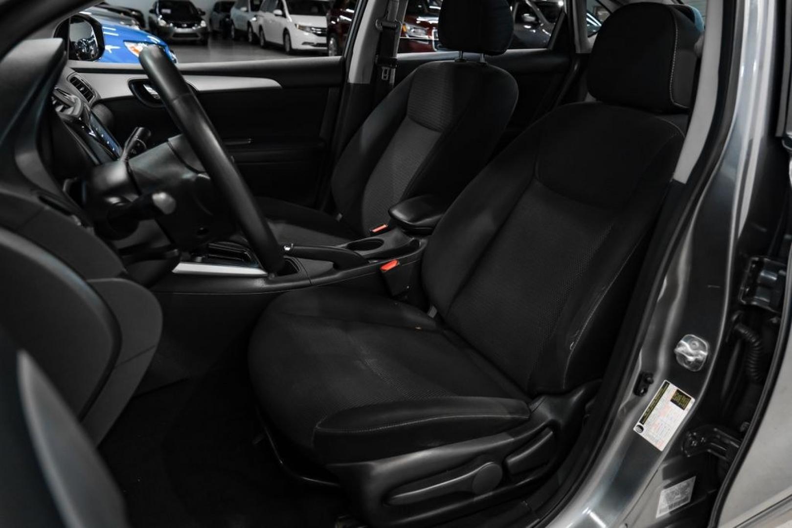 2019 Gun Metallic /Charcoal Nissan Sentra S (3N1AB7AP4KY) with an 1.8L 4-Cylinder DOHC 16V engine, CVT transmission, located at 15300 Midway Rd., Addison, TX, 75001, (972) 702-0011, 32.958321, -96.838074- Photo#30