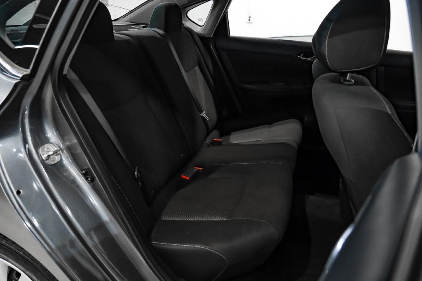 2019 Gun Metallic /Charcoal Nissan Sentra S (3N1AB7AP4KY) with an 1.8L 4-Cylinder DOHC 16V engine, CVT transmission, located at 15300 Midway Rd., Addison, TX, 75001, (972) 702-0011, 32.958321, -96.838074- Photo#33
