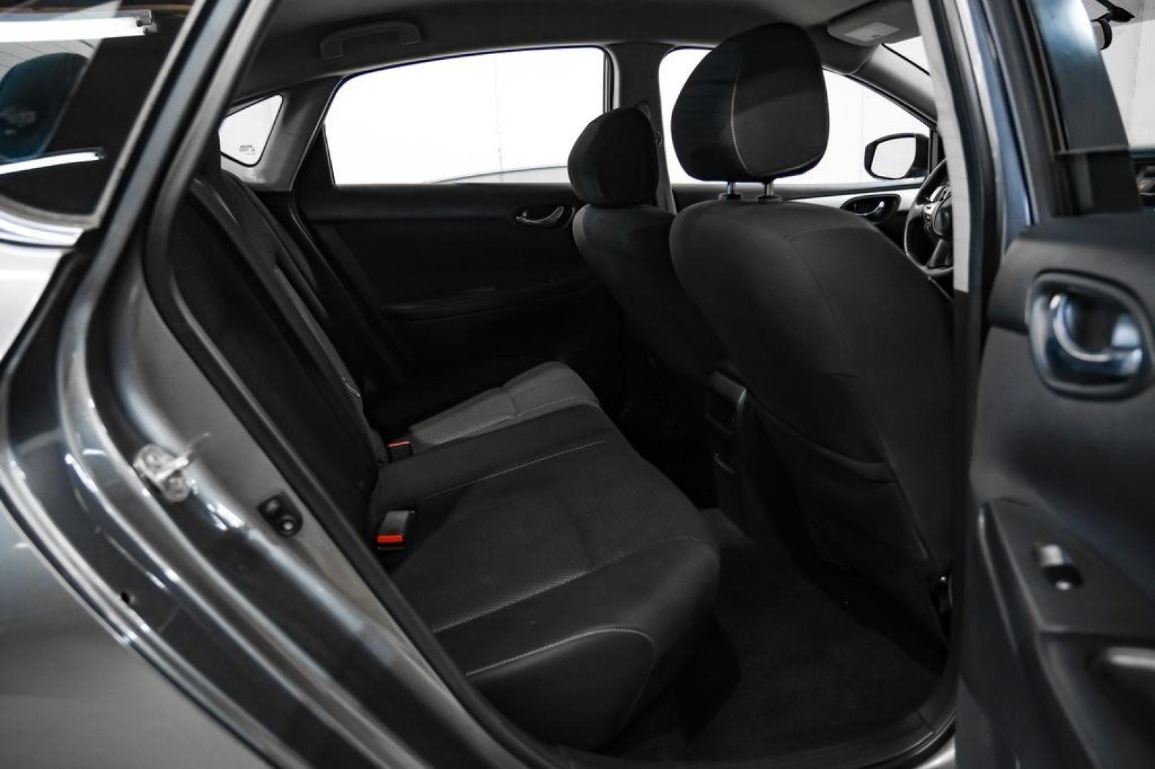2019 Gun Metallic /Charcoal Nissan Sentra S (3N1AB7AP4KY) with an 1.8L 4-Cylinder DOHC 16V engine, CVT transmission, located at 15300 Midway Rd., Addison, TX, 75001, (972) 702-0011, 32.958321, -96.838074- Photo#34