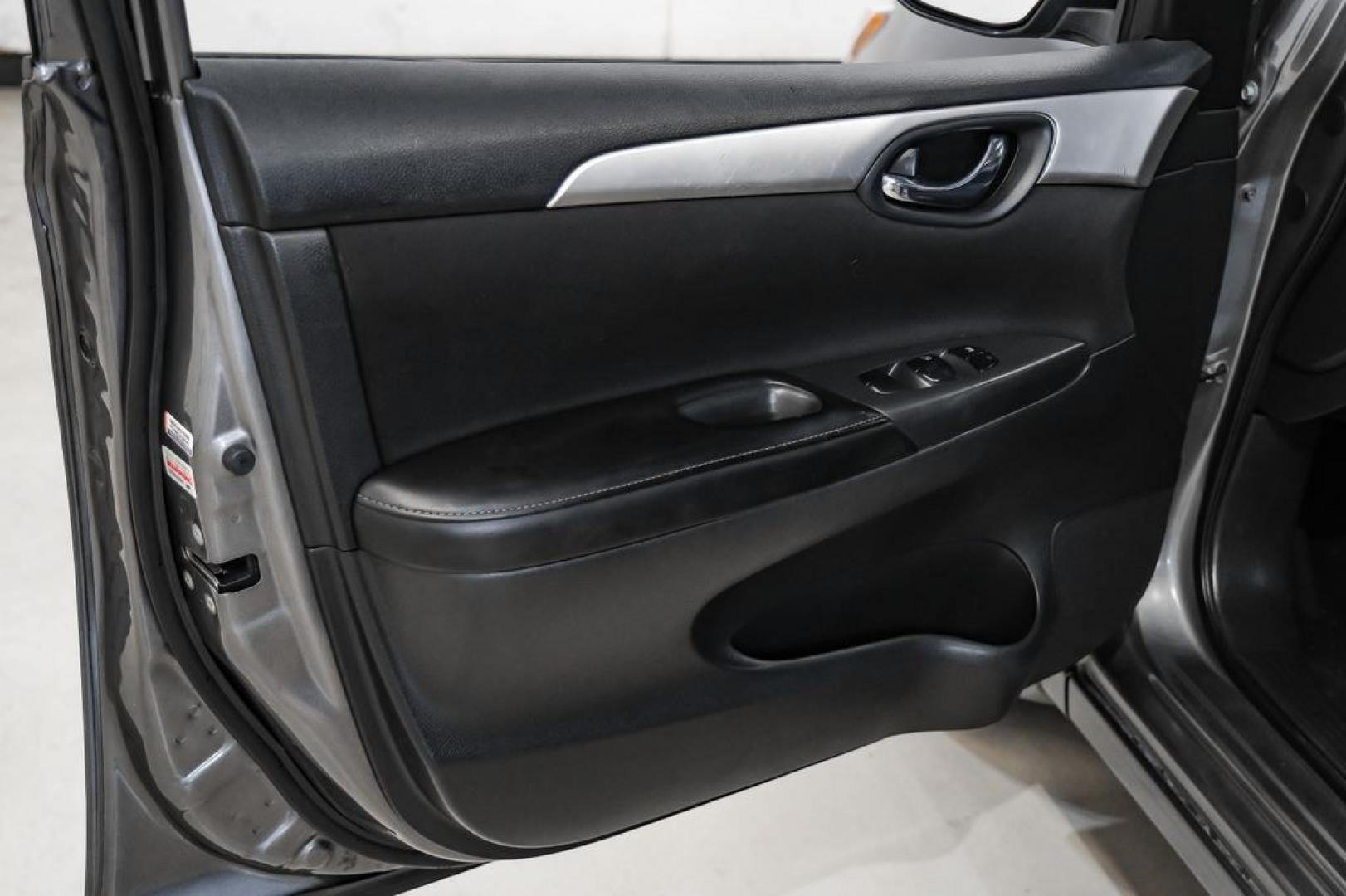 2019 Gun Metallic /Charcoal Nissan Sentra S (3N1AB7AP4KY) with an 1.8L 4-Cylinder DOHC 16V engine, CVT transmission, located at 15300 Midway Rd., Addison, TX, 75001, (972) 702-0011, 32.958321, -96.838074- Photo#39