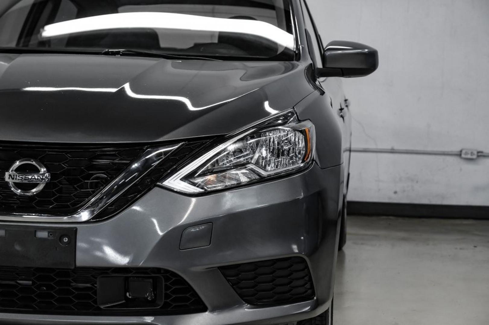 2019 Gun Metallic /Charcoal Nissan Sentra S (3N1AB7AP4KY) with an 1.8L 4-Cylinder DOHC 16V engine, CVT transmission, located at 15300 Midway Rd., Addison, TX, 75001, (972) 702-0011, 32.958321, -96.838074- Photo#44