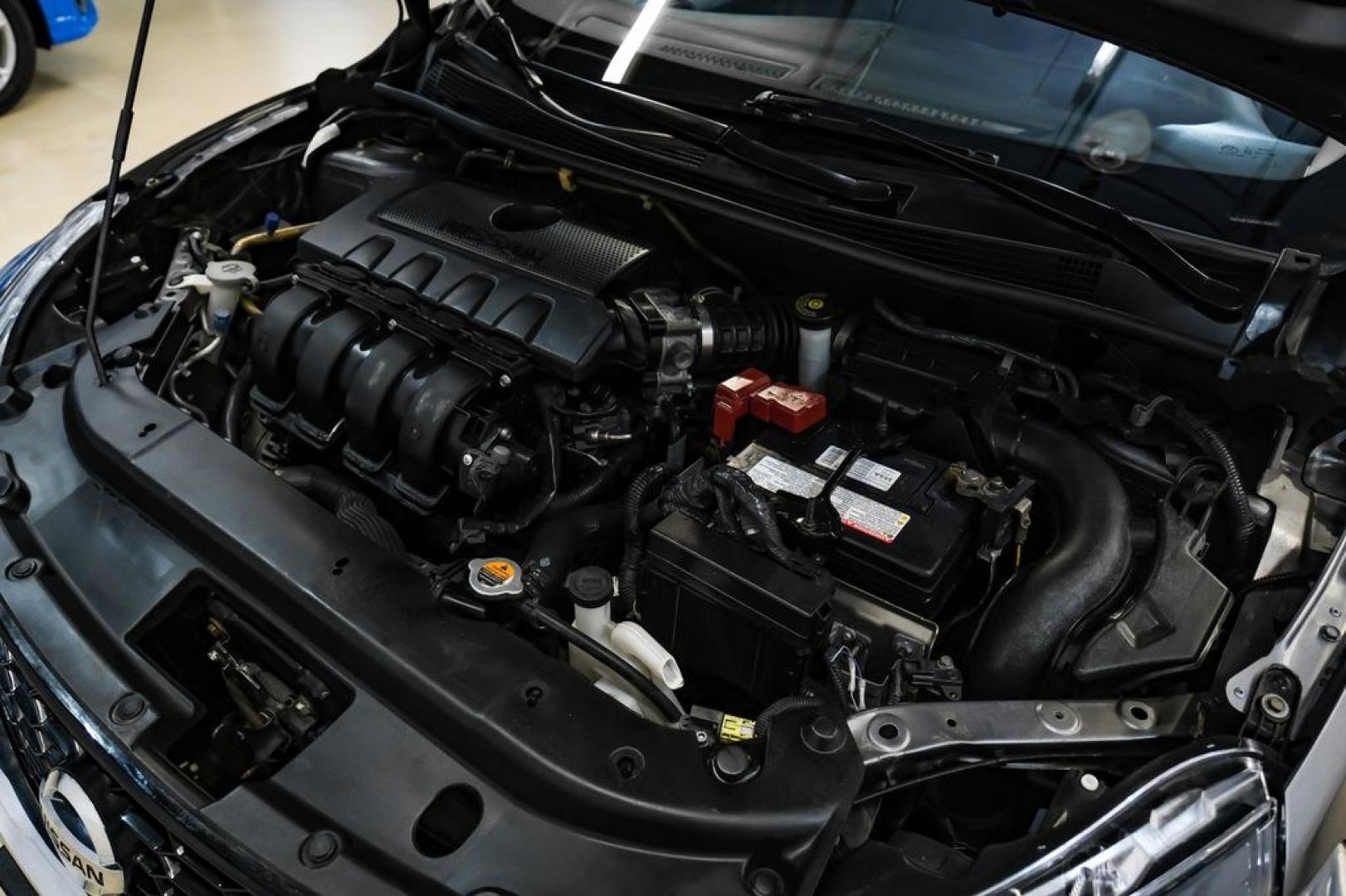 2019 Gun Metallic /Charcoal Nissan Sentra S (3N1AB7AP4KY) with an 1.8L 4-Cylinder DOHC 16V engine, CVT transmission, located at 15300 Midway Rd., Addison, TX, 75001, (972) 702-0011, 32.958321, -96.838074- Photo#46