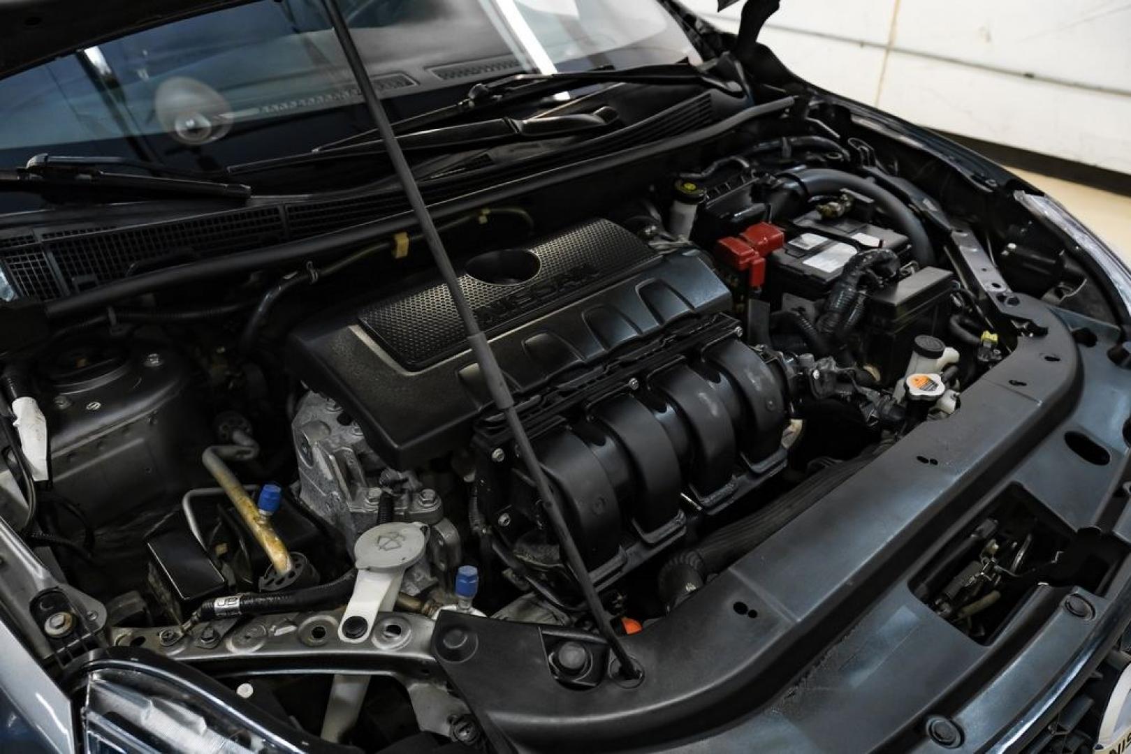 2019 Gun Metallic /Charcoal Nissan Sentra S (3N1AB7AP4KY) with an 1.8L 4-Cylinder DOHC 16V engine, CVT transmission, located at 15300 Midway Rd., Addison, TX, 75001, (972) 702-0011, 32.958321, -96.838074- Photo#48