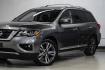 2020 Gun Metallic /Charcoal Nissan Pathfinder Platinum (5N1DR2DN6LC) with an V6 engine, CVT transmission, located at 15300 Midway Rd., Addison, TX, 75001, (972) 702-0011, 32.958321, -96.838074- Photo#5