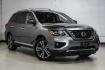 2020 Gun Metallic /Charcoal Nissan Pathfinder Platinum (5N1DR2DN6LC) with an V6 engine, CVT transmission, located at 15300 Midway Rd., Addison, TX, 75001, (972) 702-0011, 32.958321, -96.838074- Photo#7