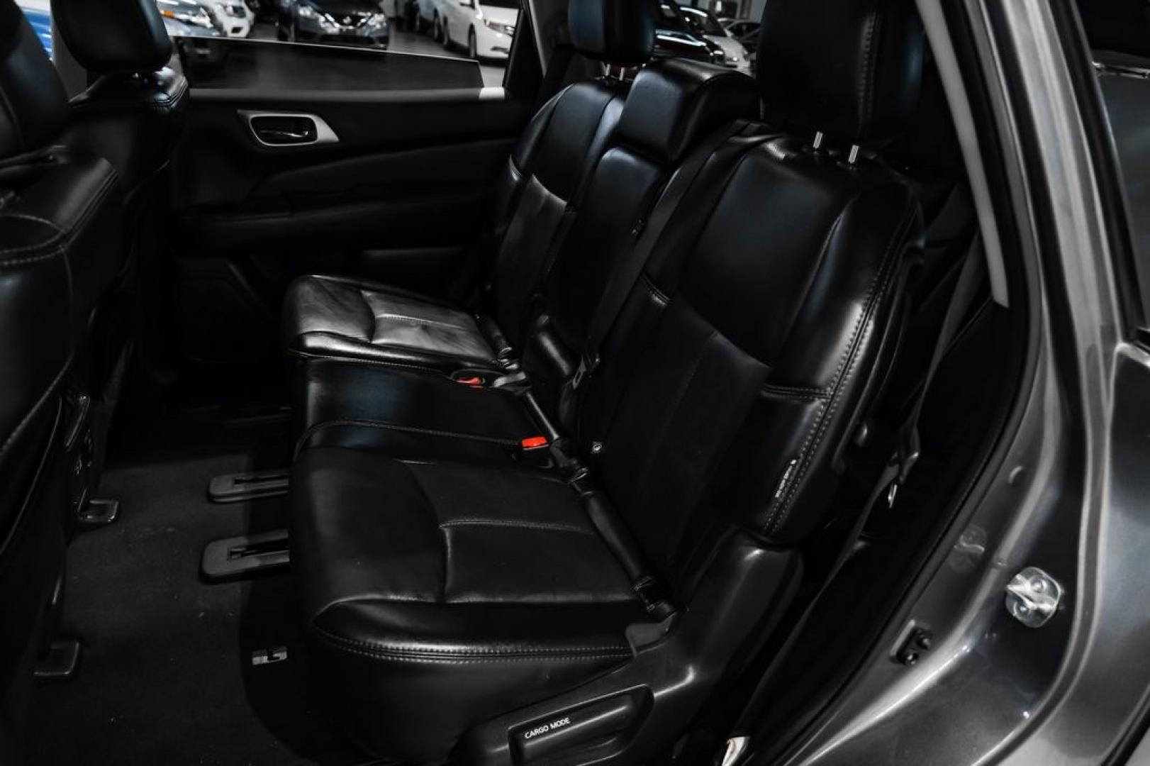 2020 Gun Metallic /Charcoal Nissan Pathfinder Platinum (5N1DR2DN6LC) with an V6 engine, CVT transmission, located at 15300 Midway Rd., Addison, TX, 75001, (972) 702-0011, 32.958321, -96.838074- Photo#41